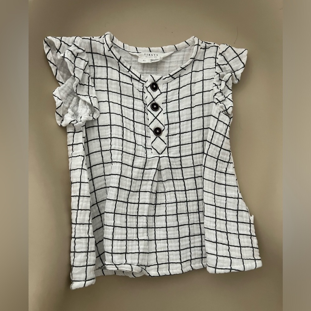 Firsts By Petit Lem- Cotton Blouse